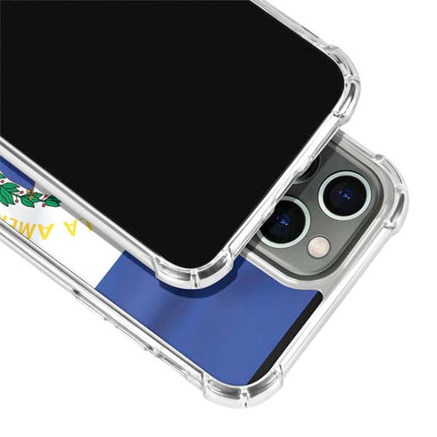 El Salvador Flag iPhone 13 Pro Clear Case